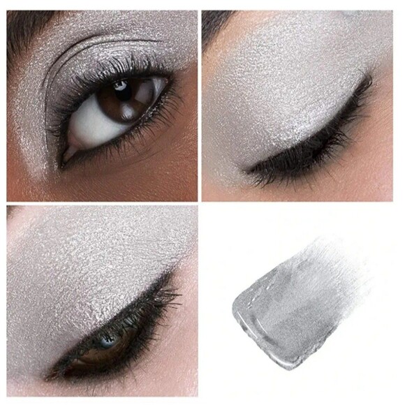 Haus Laboratories - Flash Liquid Shimmer powder By Lady Gaga Silver Grey - Picture 2 of 5